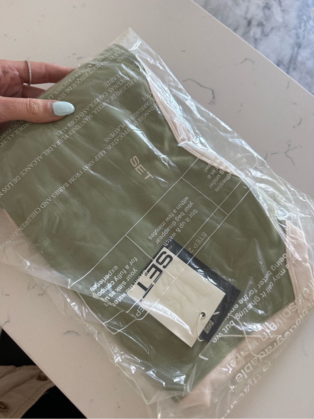 NWT SET Active Resort Drop Cloud Contrast Cami - Piña 🥥🌴 - Picture 2 of 4